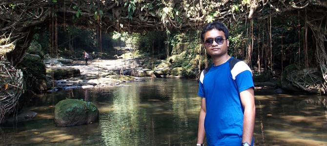 Living root bridge,Mawlynnong